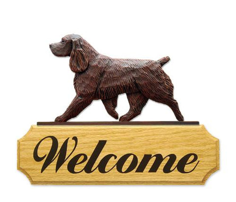 Field Spaniel DIG Welcome Sign
