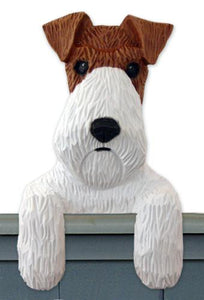 Fox Terrier (wire) Door Topper