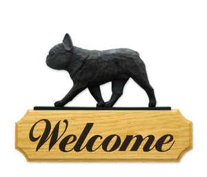 French Bulldog DIG Welcome Sign