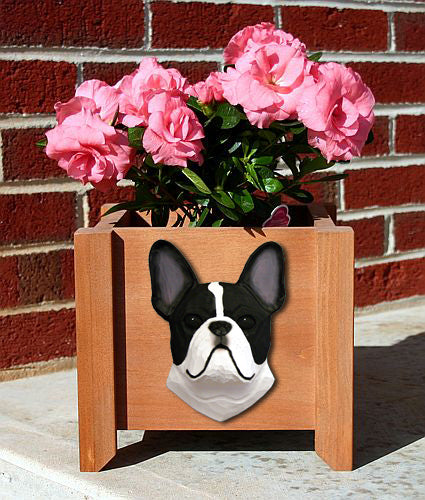 french bulldog plant pot French Bulldog Planter Box – Michael Park, Woodcarver