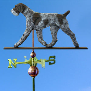 German Wirehaired Pointer Weathervane - Michael Park, Woodcarver