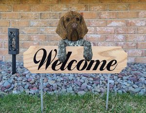 German Wirehaired Griffon Topper Welcome Stake