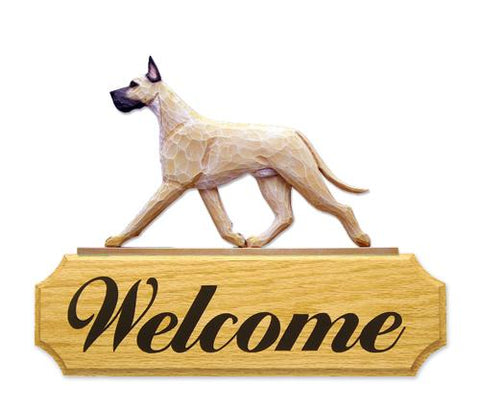 Great Dane DIG Welcome Sign
