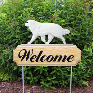 Great Pyrenees DIG Welcome Stake