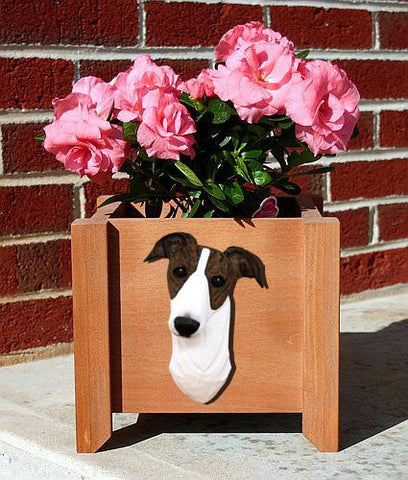 Greyhound Planter Box - Michael Park, Woodcarver