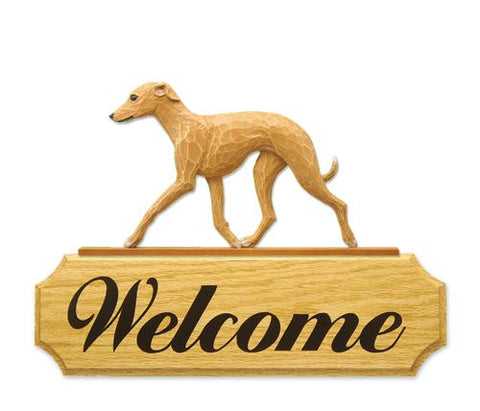 Italian Greyhound DIG Welcome Sign