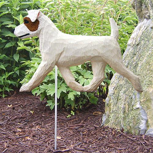 Jack Russell Terrier (rough) Garden Stake