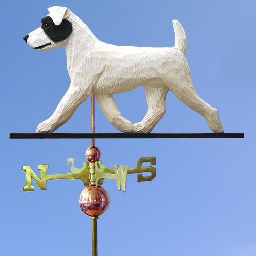 Jack Russell Terrier (Rough) Weathervane - Michael Park, Woodcarver