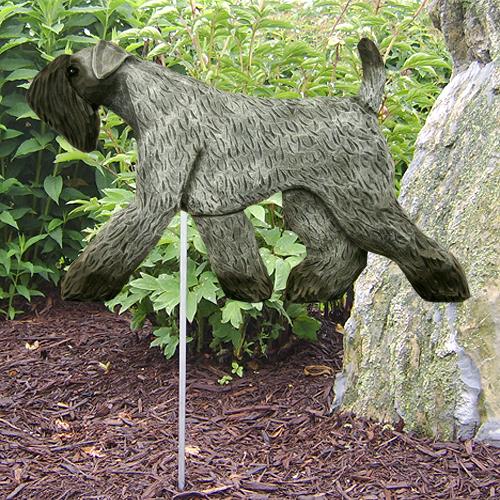 Kerry Blue Terrier Garden Stake