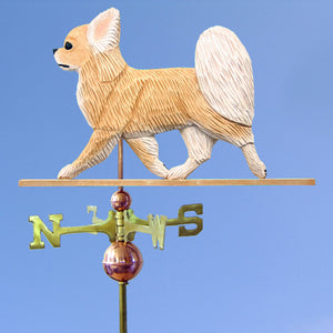 Chihuahua (Longhaired) Weathervane - Michael Park, Woodcarver