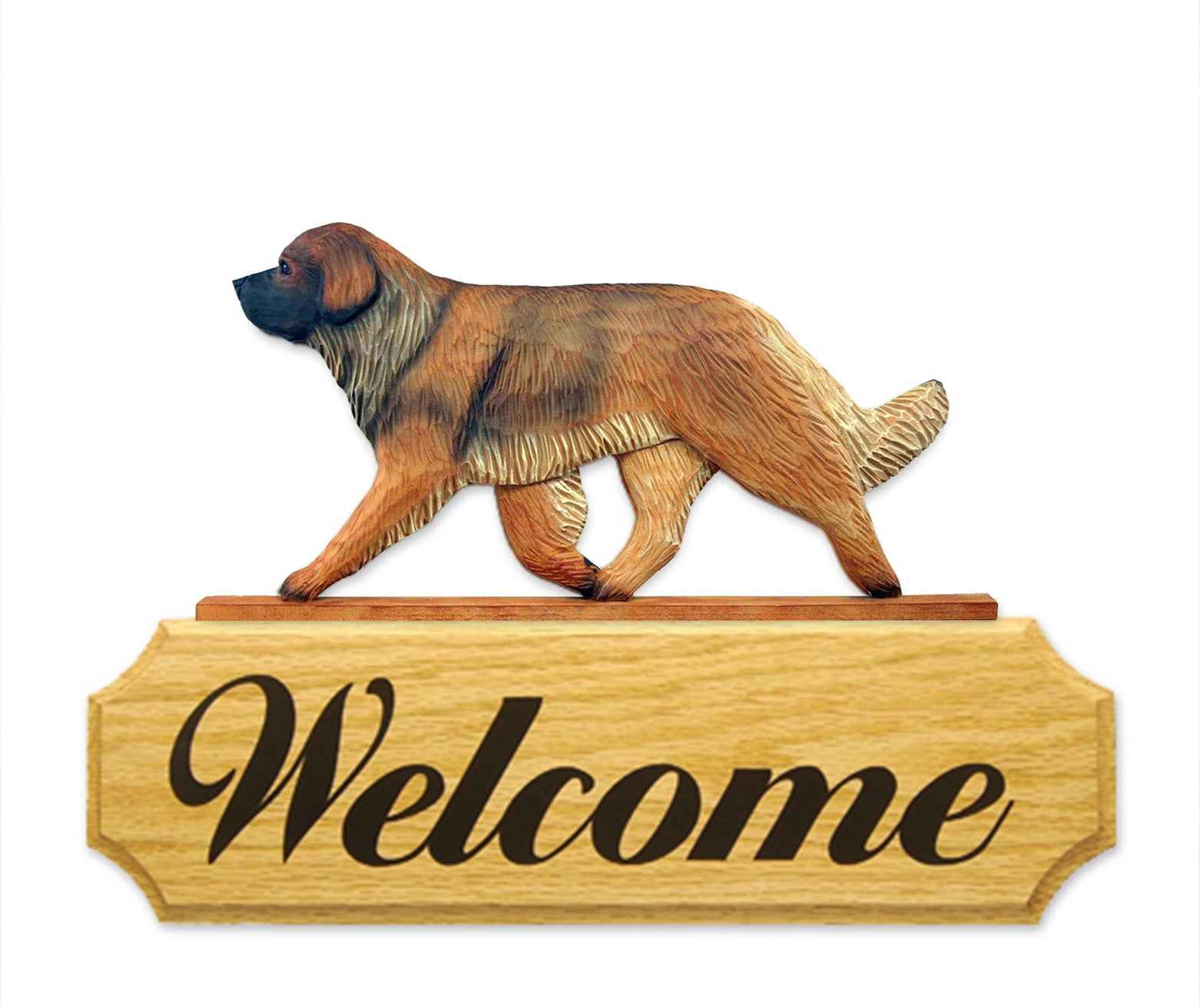 Leonberger DIG Welcome Sign