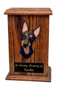 Manchester Terrier Memorial Urn