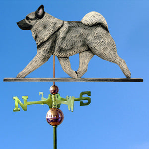 Norwegian Elkhound Weathervane - Michael Park, Woodcarver
