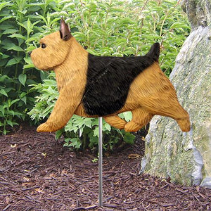 Norwich Terrier Garden Stake
