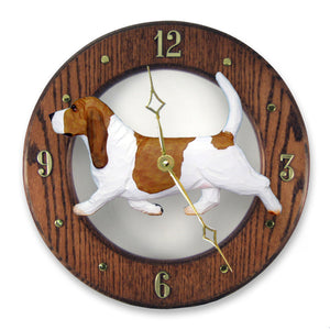 Basset Hound Wall Clock - Michael Park, Woodcarver