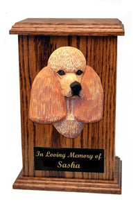 Poodle Memorial Urn