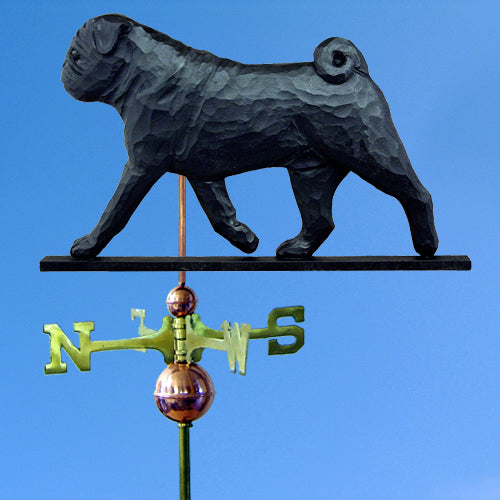 Pug Weathervane – Michael Park, Woodcarver