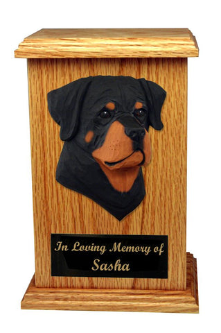 Rottweiler Memorial Urn