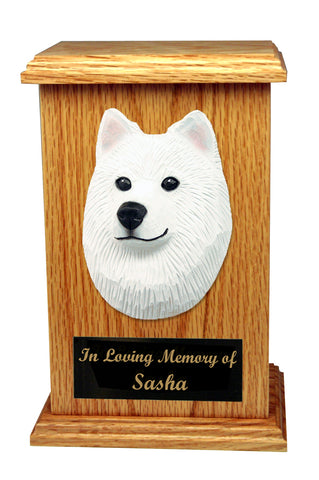 Samoyed Memorial Urn