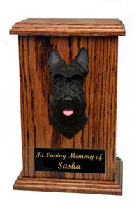 Scottish Terrier Memorial Urn