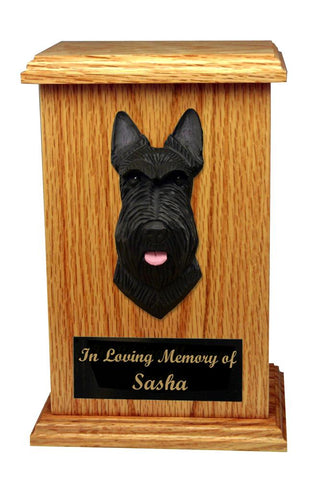 Scottish Terrier Memorial Urn