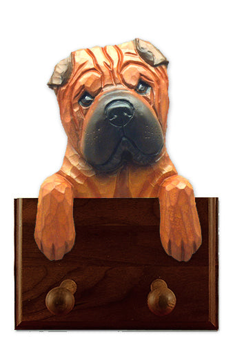 Shar Pei Leash Holder