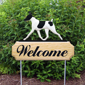 Toy Fox Terrier DIG Welcome Stake