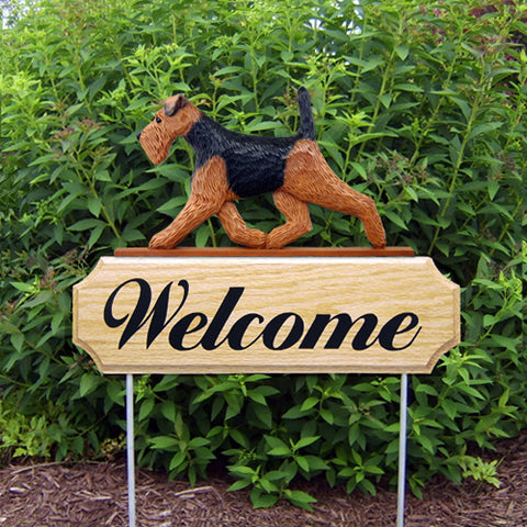 Welsh Terrier DIG Welcome Stake