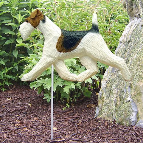 Fox Terrier (Wire) Garden Stake