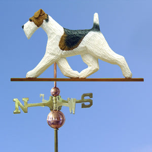 Fox Terrier (Wire) Weathervane - Michael Park, Woodcarver