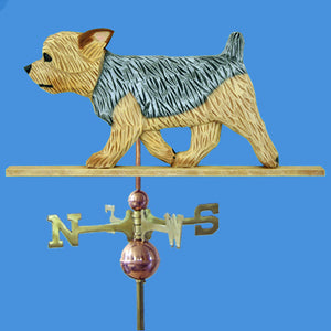 Yorkshire Terrier (Puppy Clip) Weathervane - Michael Park, Woodcarver