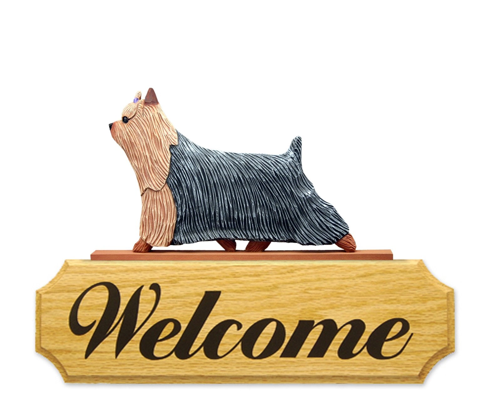 Yorkshire Terrier DIG Welcome Sign
