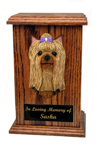 Yorkshire Terrier Memorial Urn